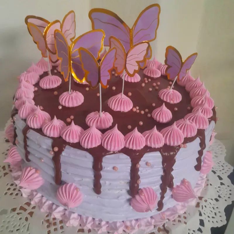 Cake de capuchino con chocolate 🍫 
