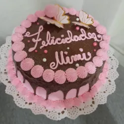 Cake de capuchino con cubierta de chocolate 🍫 