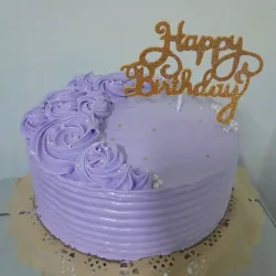 Cake de capuchino relleno de frambuesa 🍓