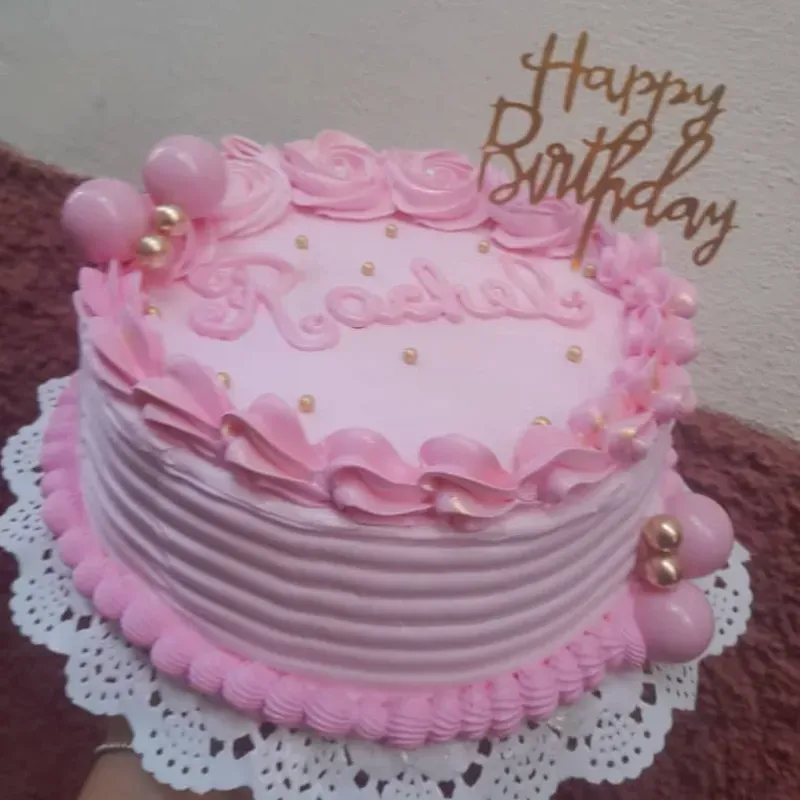 Cake de capuchino relleno de frambuesa 🍓