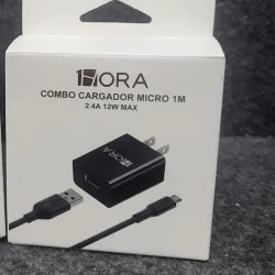 Cargador 1hora 12 w para Micro v8