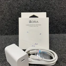 Cargador 1hora 30w tipo C