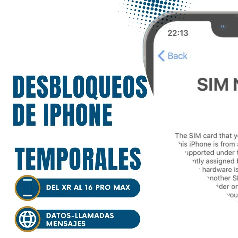 Desbloqueos Temporales para iPhone