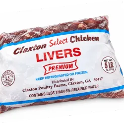2 paquetes de hígado de pollo de 5lb cada uno