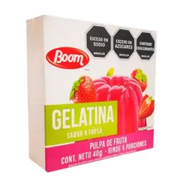 Gelatina de fresa