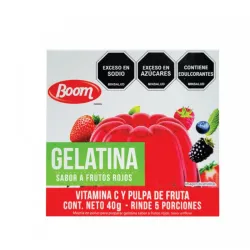 Gelatina de Frutos Rojos