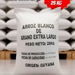 Saco de arroz de 25 Kg