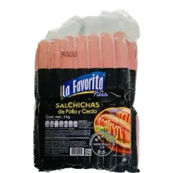 Salchichas de pollo y cerdo 