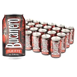 Caja de cerveza Bucanero