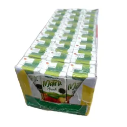 Caja de jugo de melocotón ( matrix )