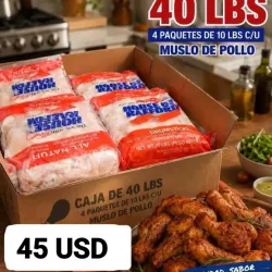 Caja de pollo de 18kg ( 40lb ) 