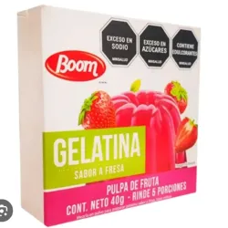 Gelatina de fresa 
