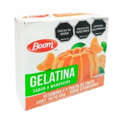 Gelatina de mandarina