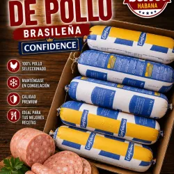 Mortadela importada 1kg ( 2 unidades)