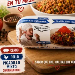 Picadillo mixto de pollo y cerdo ( 10 unidades) ( 400g)