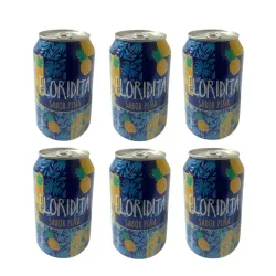 Refresco de lata de piña