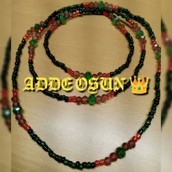 Collar combinado de Eleggua alayiki 