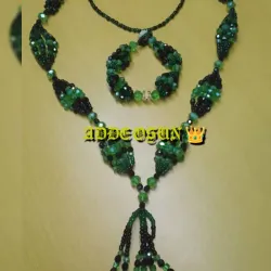 Juego Cabecero de Collar y Idde  Oggun 