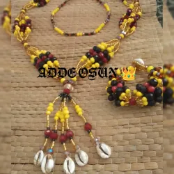 Juego cabecero de Oshun ibu kole 