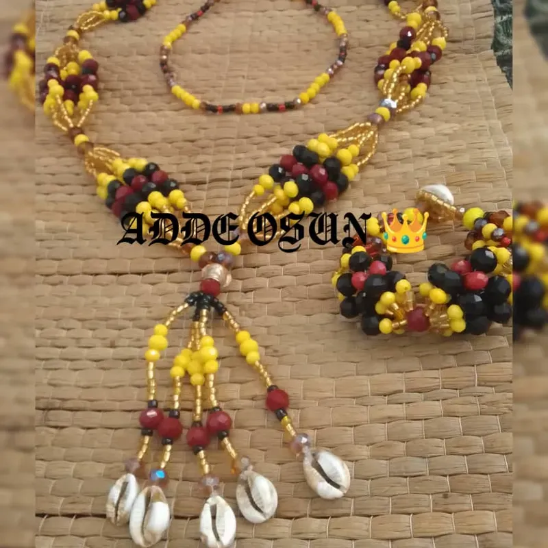 Juego cabecero de Oshun ibu kole 