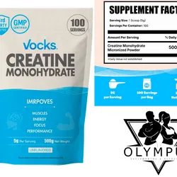 Creatina Vocks 100 servicios 