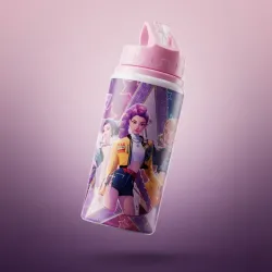 Botella deportiva con pitillo