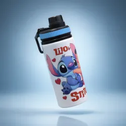 Botella deportiva Tapa azul