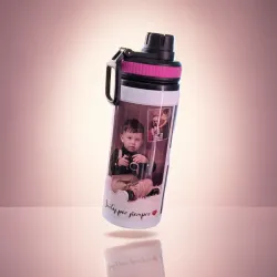 Botella deportiva Tapa rosada