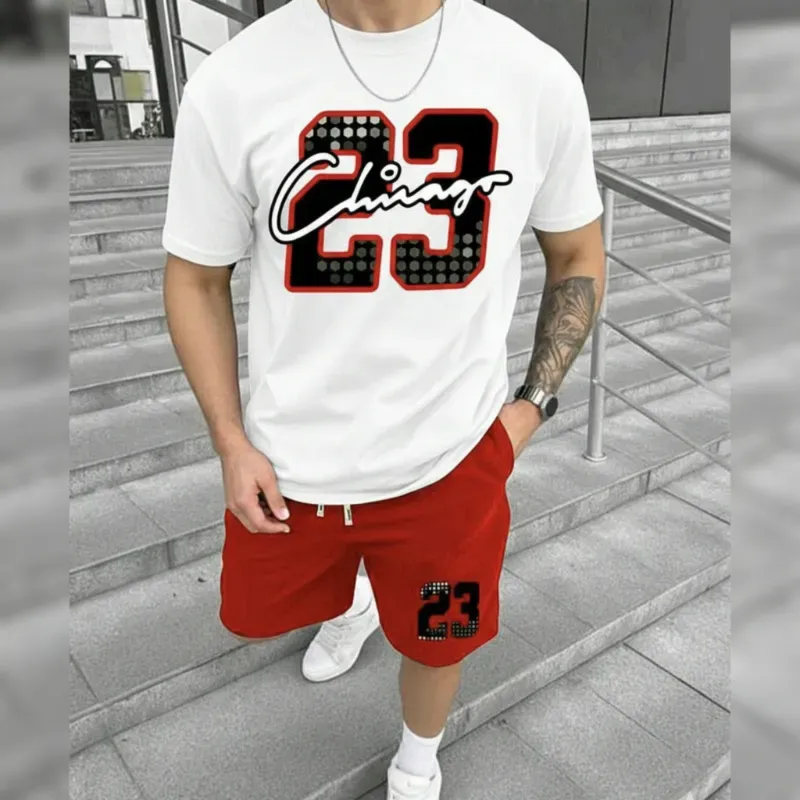 Conjunto de pullover y short personalizados 