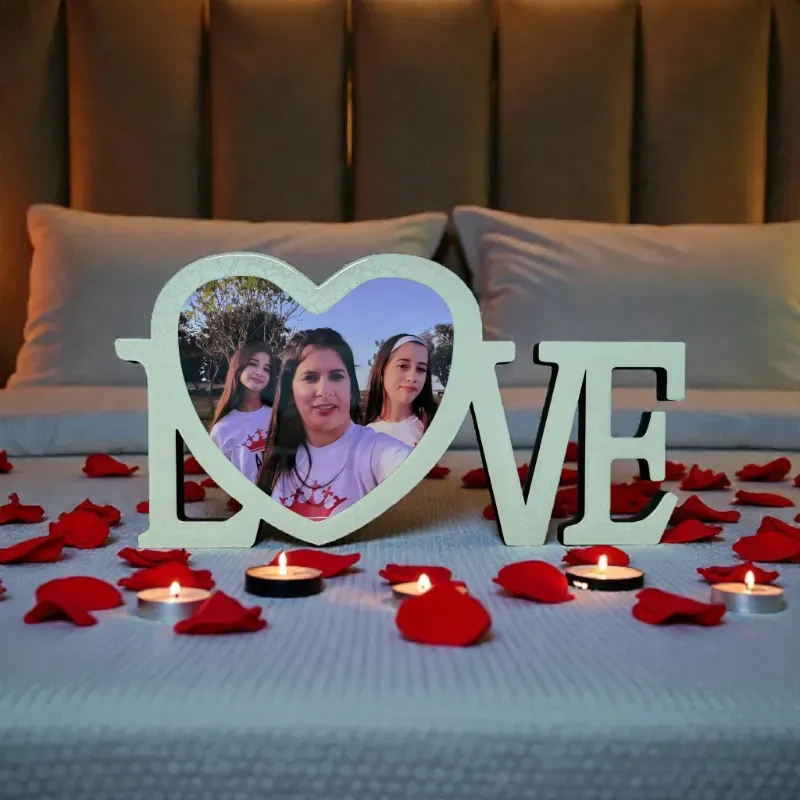 Cuadro Love de 1 Corazón 