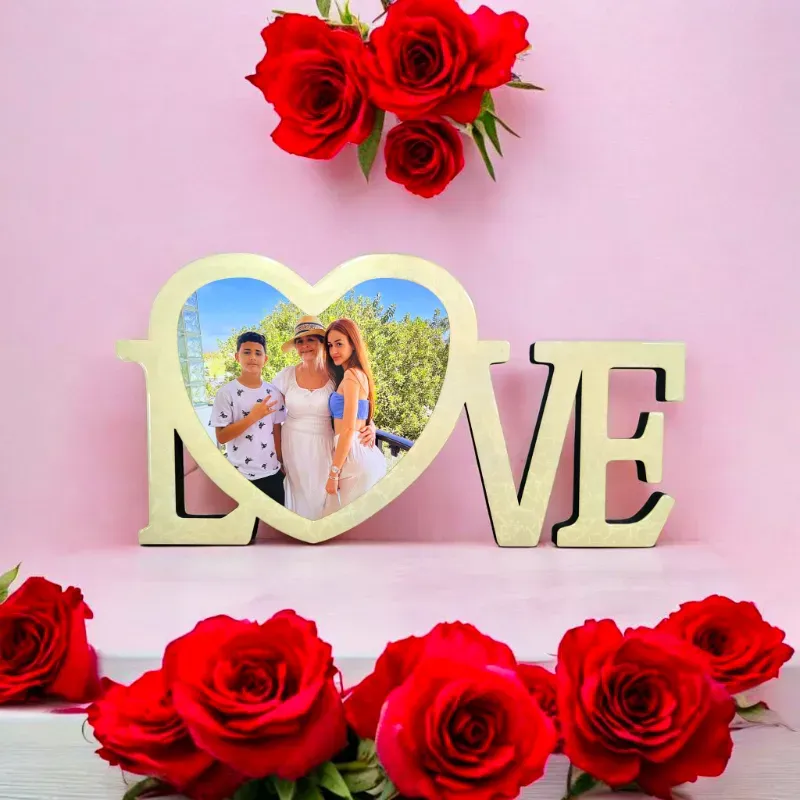 Cuadro Love de 1 Corazón 
