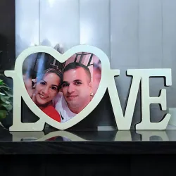 Cuadro Love de 1 Corazón 