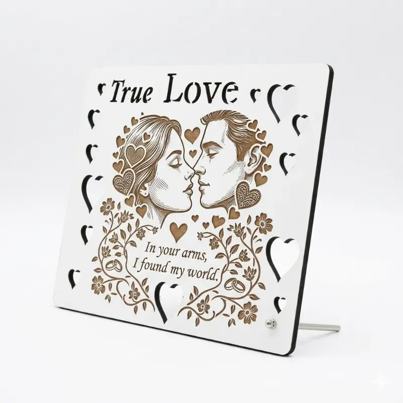 Cuadro MDF True LOVE 