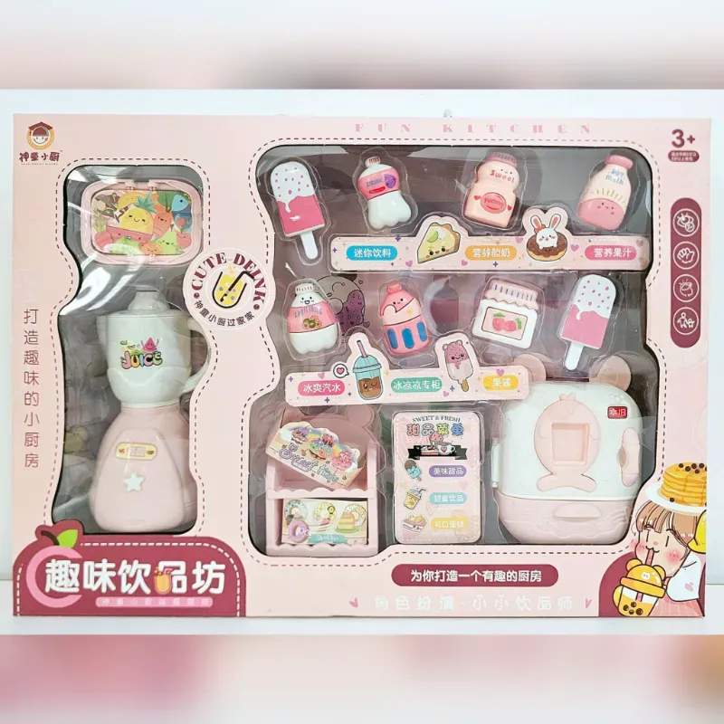 🍓 FUN KITCHEN – Bebidas y Postres: ¡Tu pequeña chef está lista para servir!