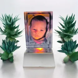 🏮Lámpara con Base Cuadrada