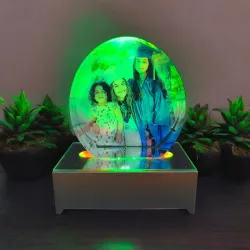 Lampara de cristal grande
