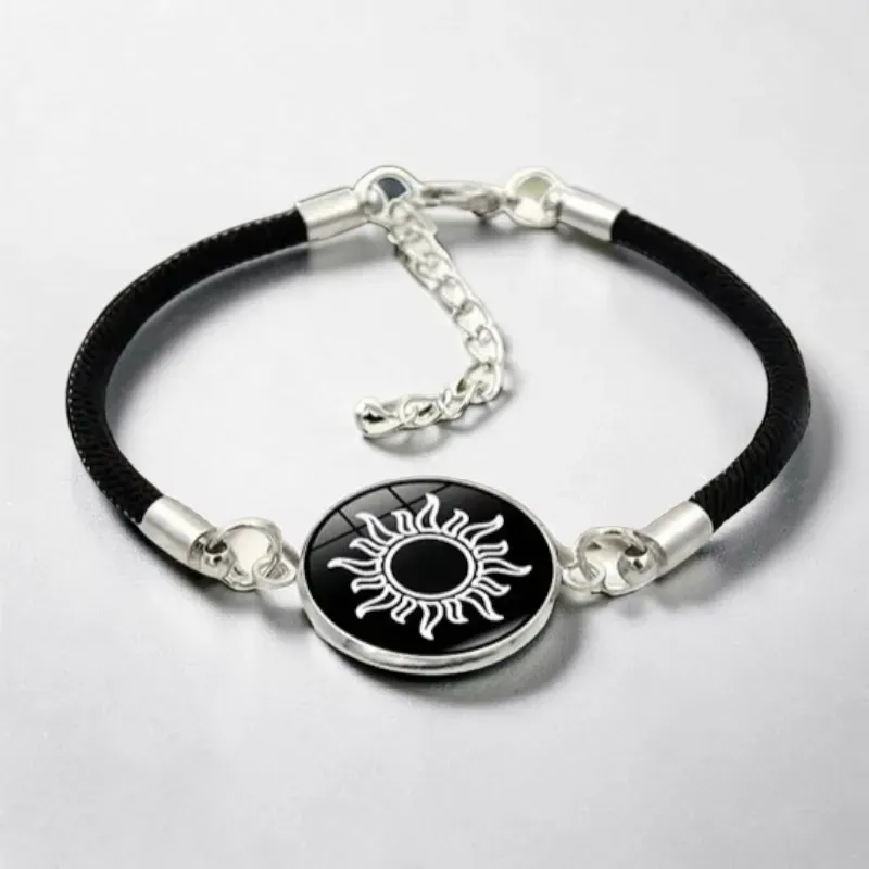 Manilla Negra con Esfera de Silicona