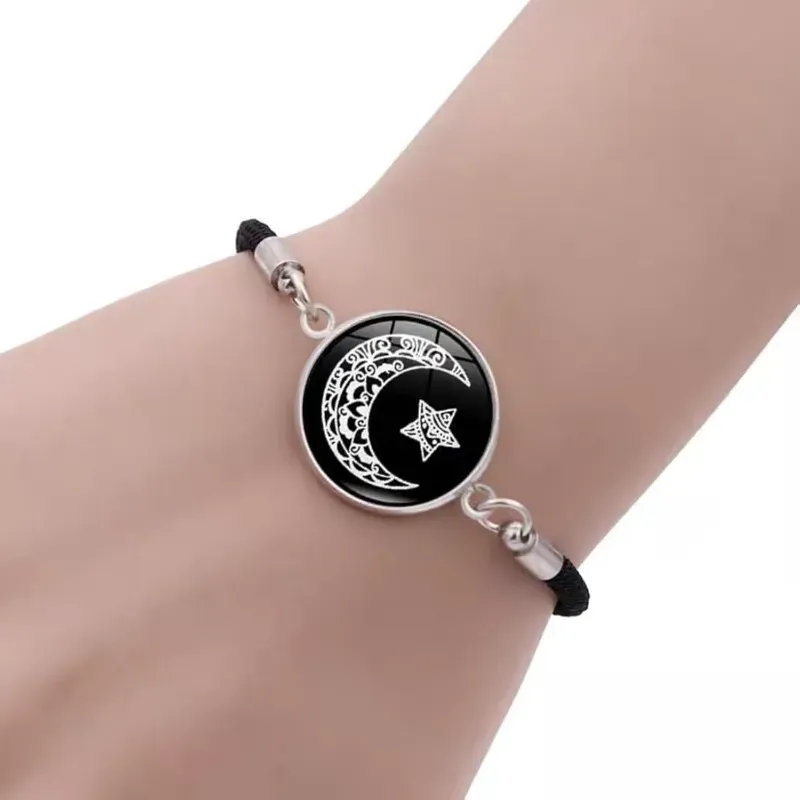 Manilla Negra con Esfera de Silicona