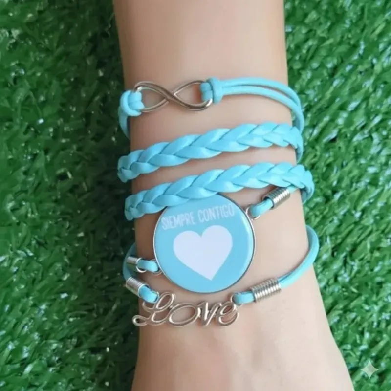 Manillas Personalizadas “Amor Infinito”