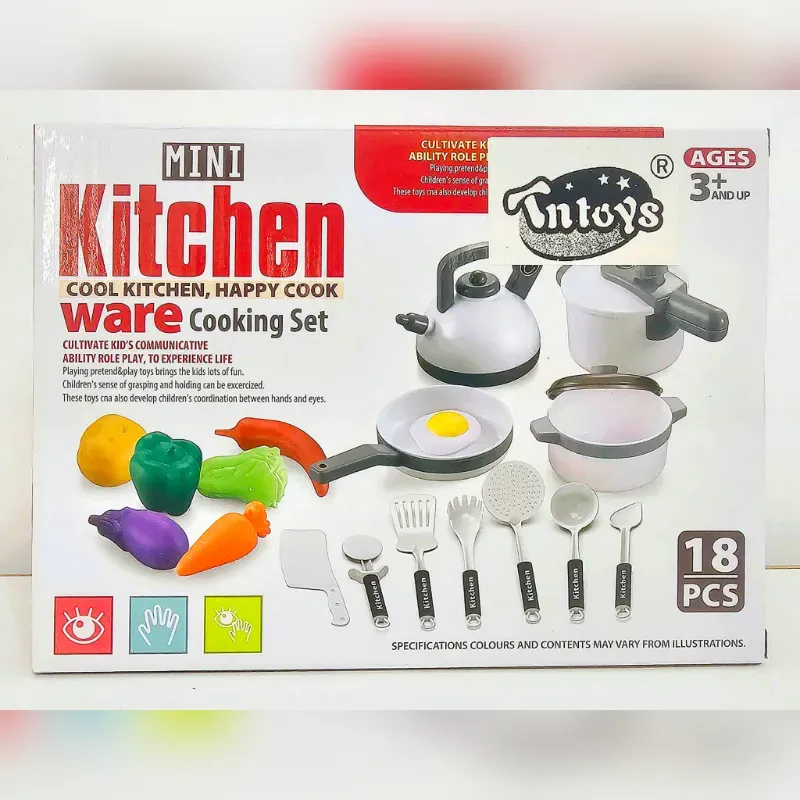 🍲 MINI Kitchen Ware – Cooking Set: ¡Cocinar como los grandes, jugando con amor!