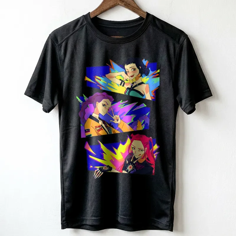 Pullover Huntrix – Comic Burst Trio (Rumi, Mira & Zoey)