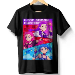Pullover Huntrix – Mira, Rumi & Zoey Trio (KPOP Demon Hunters)