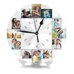 Reloj de Cristal Redondo 