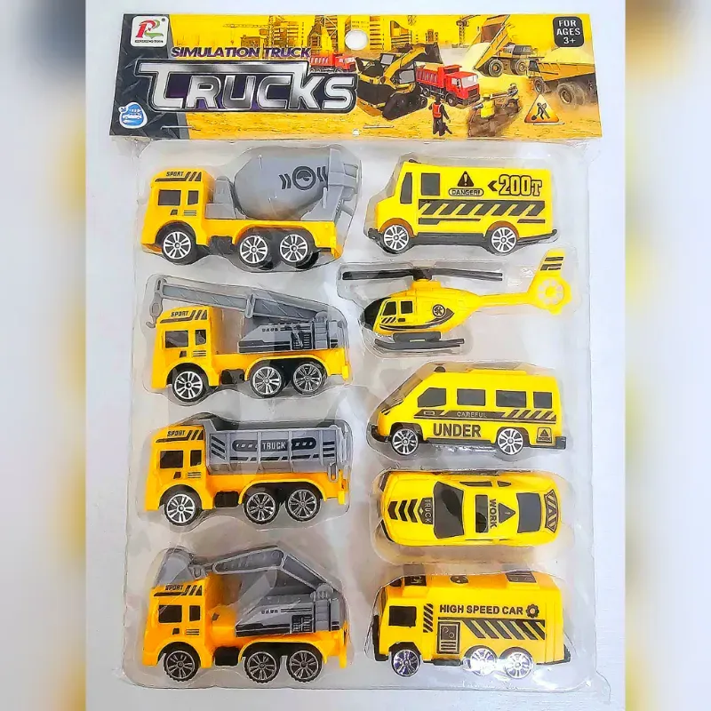 🚧 Set de Vehículos "Simulation Truck" – ¡Diversión en construcción! 🛠️