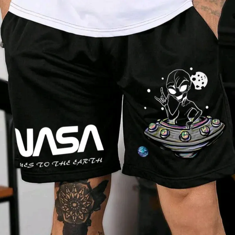 Short negro personalizado 