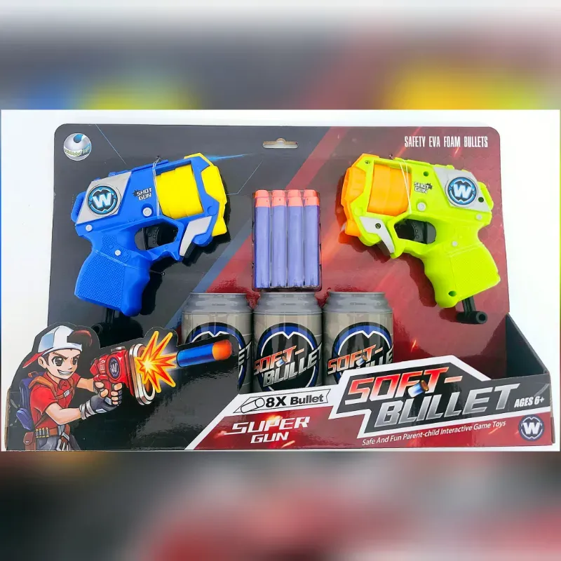 🎯 Soft Bullet Super Gun – ¡Diversión segura para pequeños tiradores!