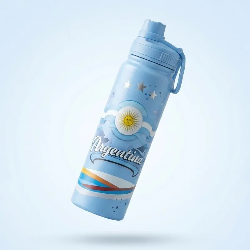 🇦🇷 Termo Deportivo Argentina – Diseño Premium