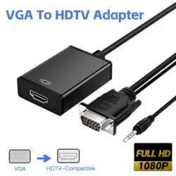 Adaptador VGA a HDMI 1080P