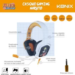 Audífonos Gamer con Cable – Edición Naruto