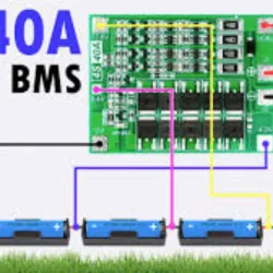BMS 4S 40 A para Baterías de Litio – Protección y Balanceo